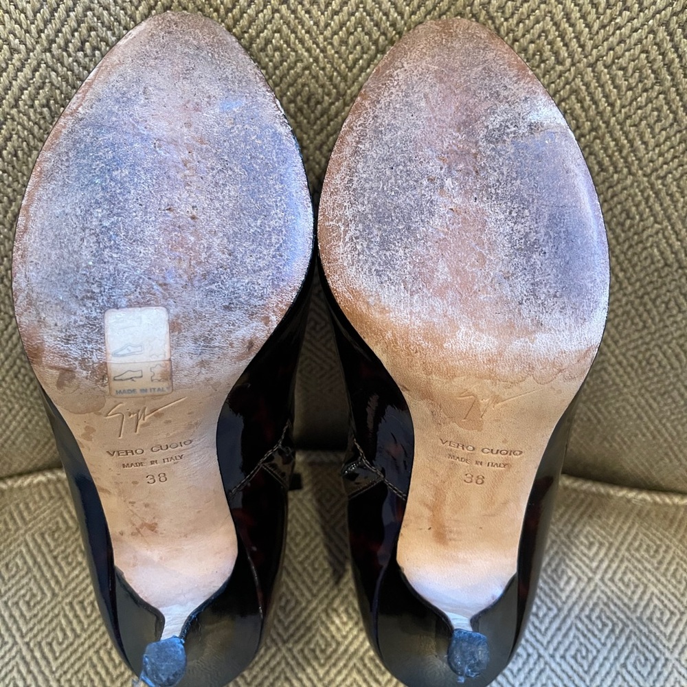 Giuseppe Zanotti Brown Booties, size 38 - Picture 6 of 13